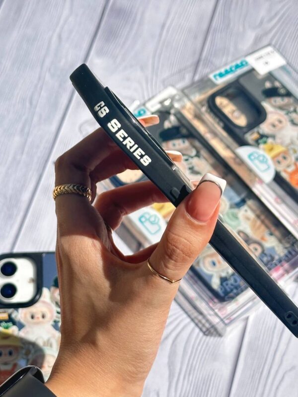 قاب گوشی آیفون آینه ای Labubu Mirror Case لوگو اصلی CS Series - Image 4