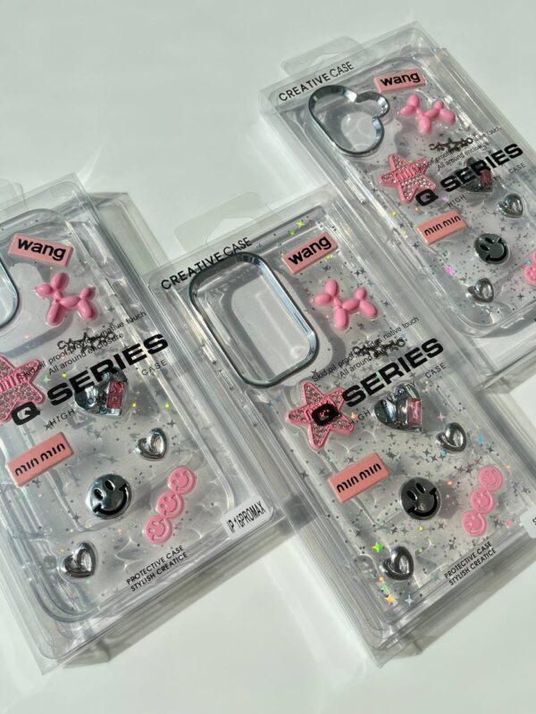 قاب ایفون و سامسونگ Pink Wang