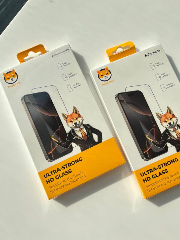 محافظ صفحه گلس گوشی آیفون اورجینال شیبا VIP Shiba Glass - Image 4