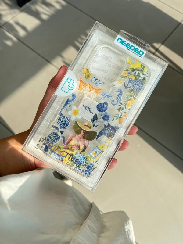 قاب گوشی آیفون تابستانی اکلیلی Yellow Summer Shine - Image 2