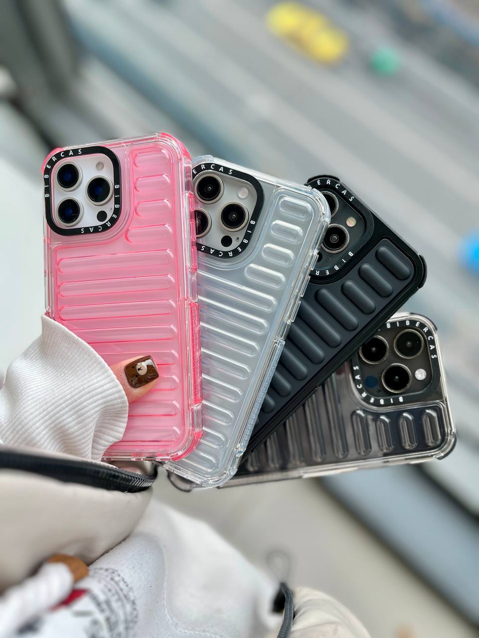 قاب گوشی آیفون هیبرید کپسولی Hybrid Capsule Case سبد
