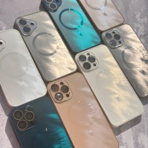 قاب ایفون مگسیف  feather PVD