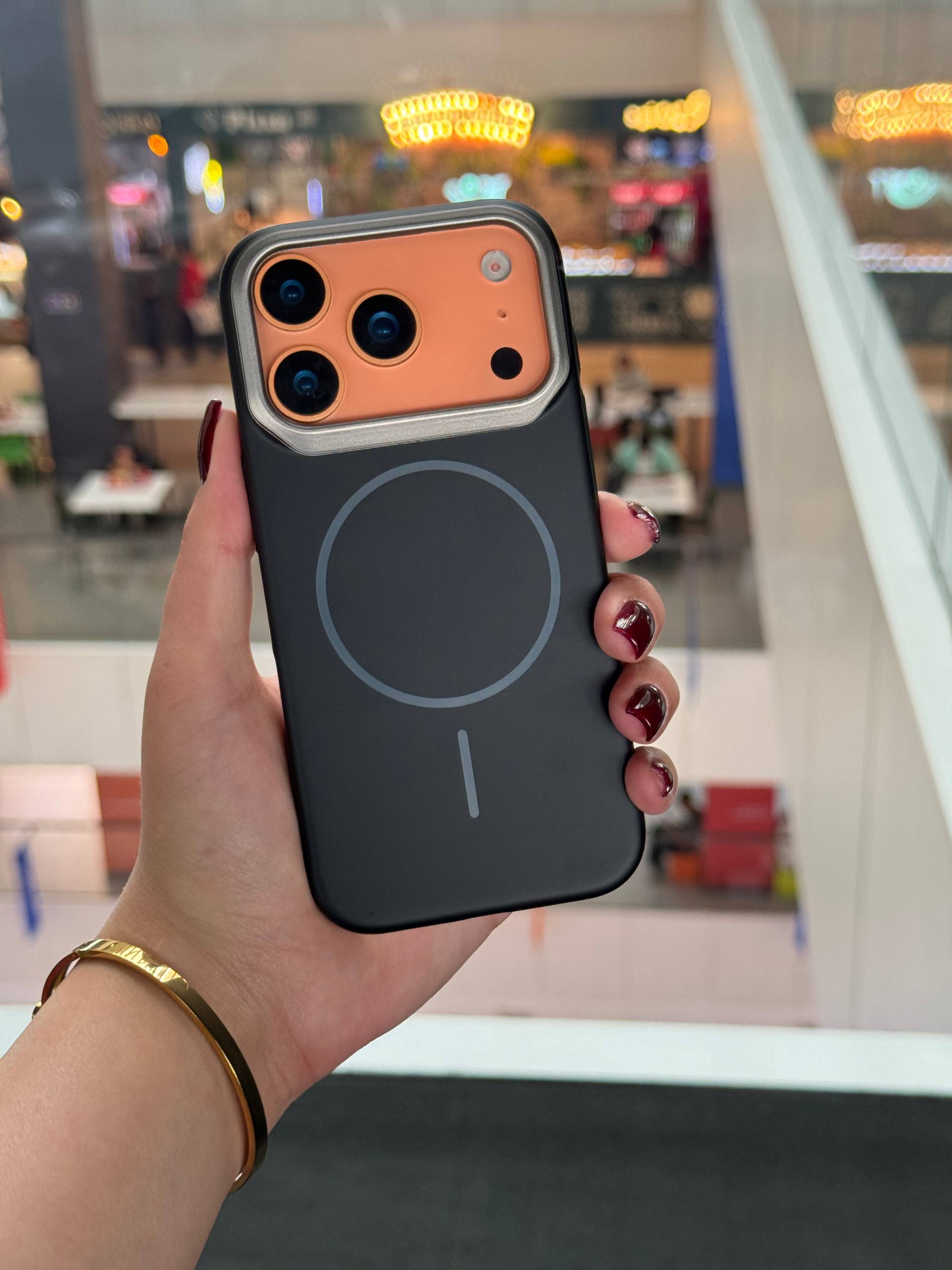 قاب ایفون Lens metal PC case - Image 3