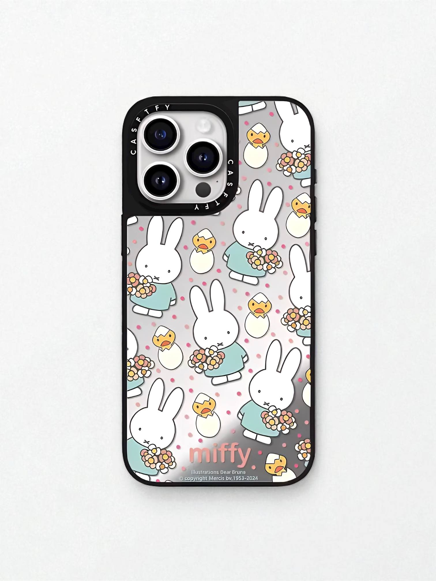 قاب ایفون آینه ای miffy کیوت - Image 5