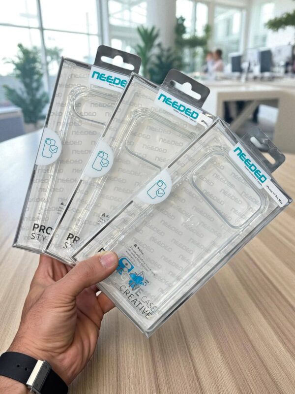 قاب ایفون هیبرید ضد ضربه شفاف needed سری 17