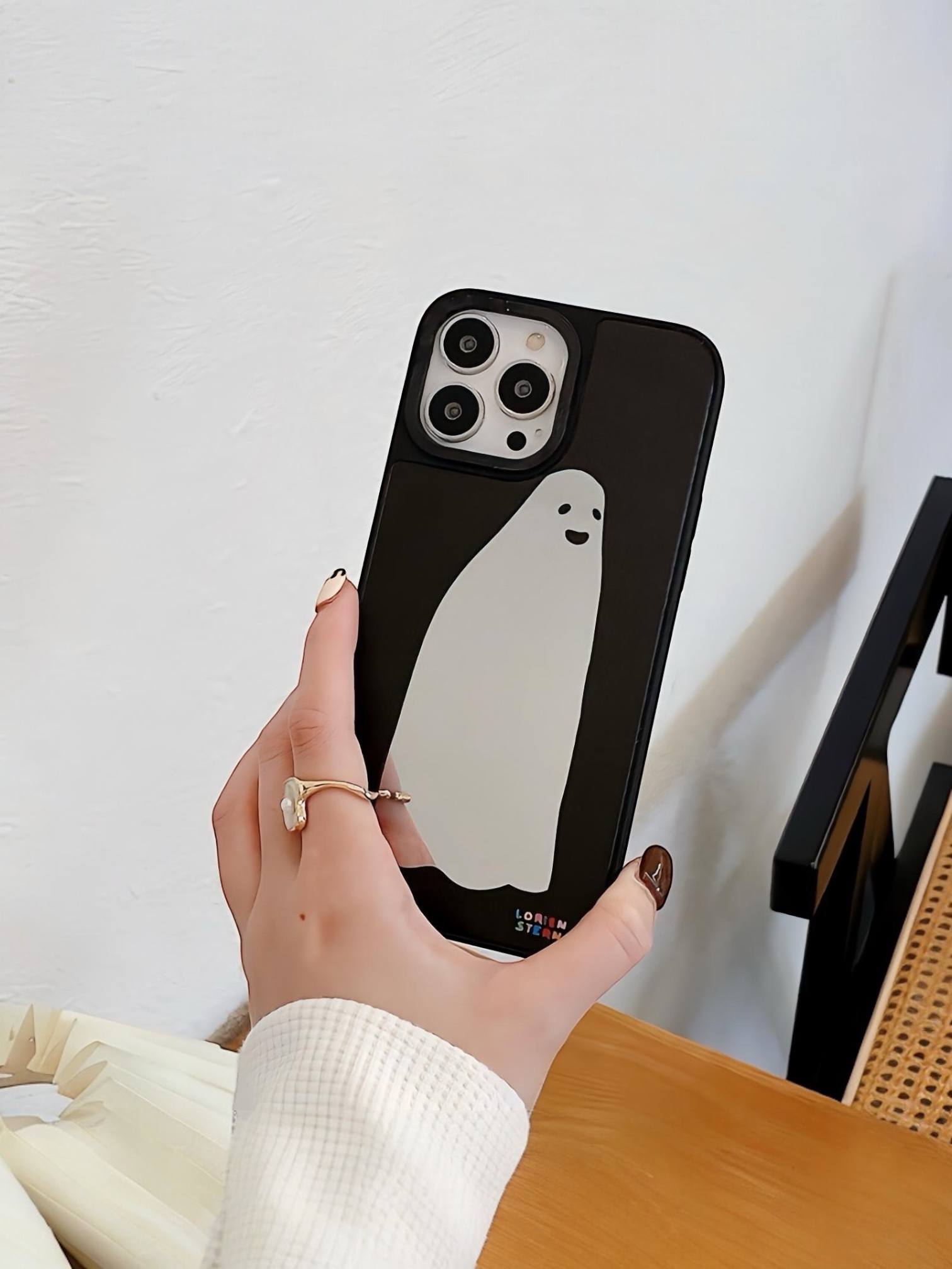 قاب ایفون آینه ای  Halloween ghost - Image 3